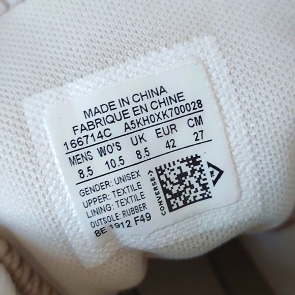 Converse Unisex Chuck Taylor All Star Hi Top Sneakers / ankle boots Green Camo - Picture 12 of 12